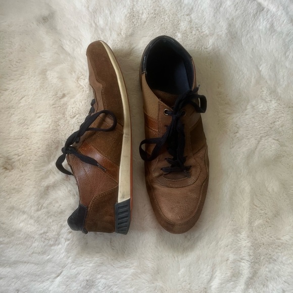 Bullboxer Taryk Low Top Leather Dress Sneakers 10 - Picture 2 of 10